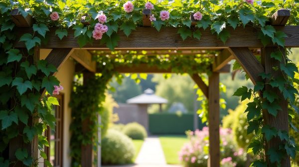 Cubrir pérgola: opciones innovadoras que no conocías